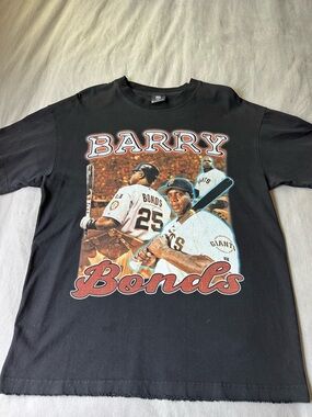 Barry Bonds Graphic Tee - Black
